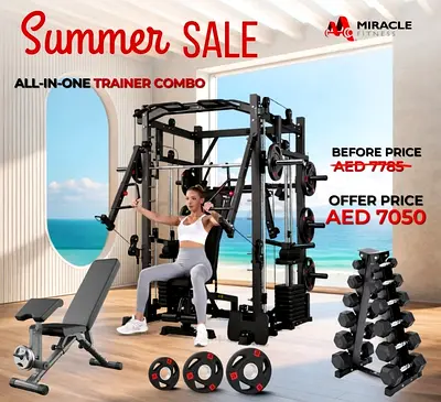 Miracle Fitness All-in-One Functional Trainer Combo Set