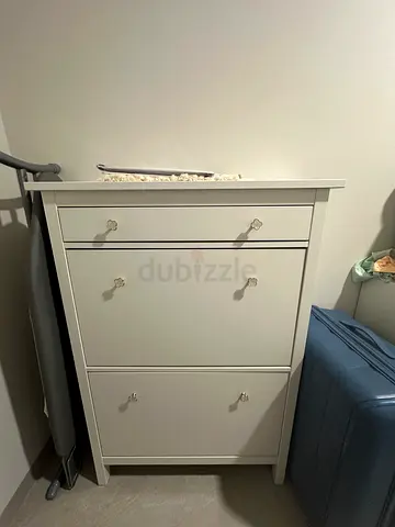 White 3-Drawer Dresser / Chest in Good Condition