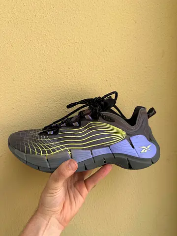 Sample Reebok Zig Kinetica-style Mens Sneakers - Size Unknown, Good Used Condition