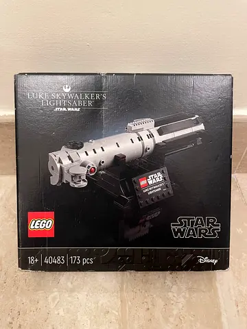 luke lightsaber lego