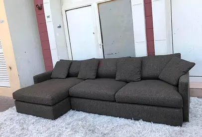 Cratebarrel L Shape Sofa Excellent condition
