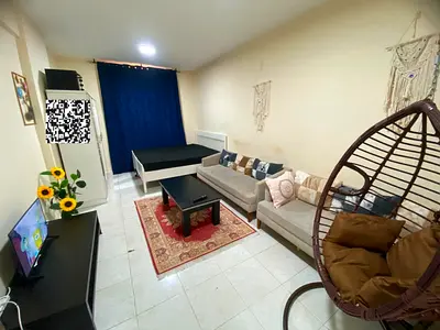 A prime residential opportunity for rent in Ajman, Al Rashidiya 3 area, specifically on the main street and directly opposite Grand Mall,