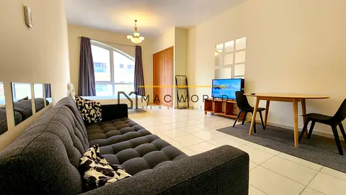Spacious-studio | Fully Furnished | Low floor | Parking.