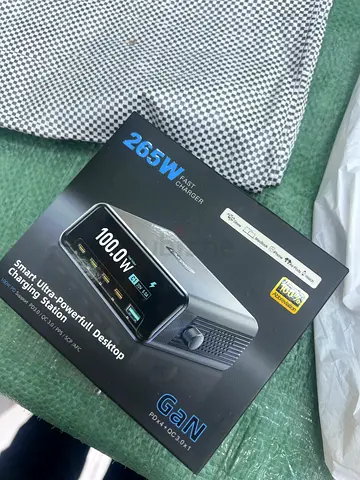 GaN 265W Ultra-Powerful Desktop Charger - Brand New in Box