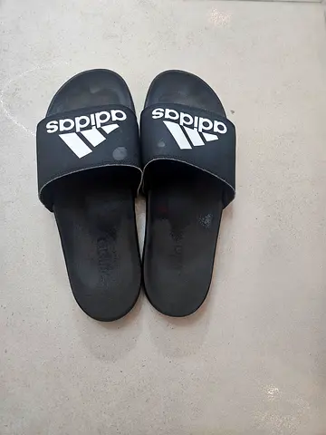 Adidas Adilette Slides - Black, Size Available Soft Foam