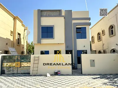 Luxury villa in Al Yasmin, Ajman, ready for immediate occupancy with high-end finishes and spacious living areas. Freehold ownership for all nationali