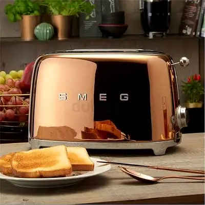 Smeg Toaster Rose Gold