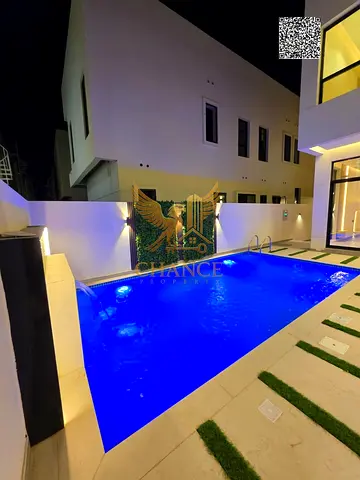 Luxury Villa for Rent in Al Helio, Ajman | G+1+Rooftop | Private Swimming Pool | Opposite the Mosque