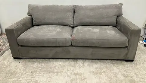 Selling cratebarrel three seater sofa