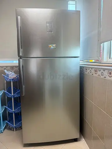 Samsung Top Freezer Refrigerator 720L - Good Condition, Stainless Steel