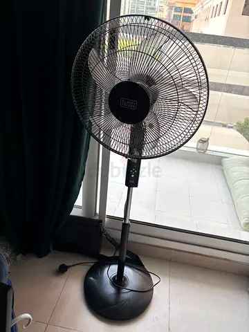 Black+Decker Pedestal Fan – Excellent Condition | 2 Yrs Old