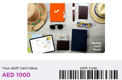 AED 1000 Travel eGift Card Cleartrip