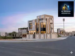 Luxury corner villa for sale at a special price, including registration and ownership fees.