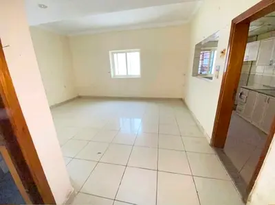 One-bedroom apartment with a living room available in the Al Butina area (Al Sharqa Building)