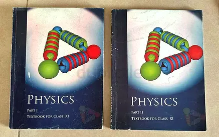 Physics Textbook for Class 11 - Part I Part II (Set)