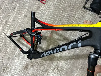 Devinci Carbon Full Suspension Mountain Bike Frame (Medium) - Rear Shock Included