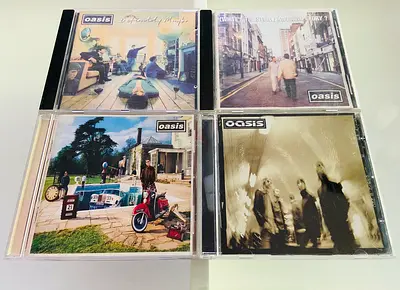 4 Oasis Music CD’s