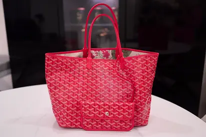 Goyard Fuschia Limited edition Pm Saint Louis Tote bag