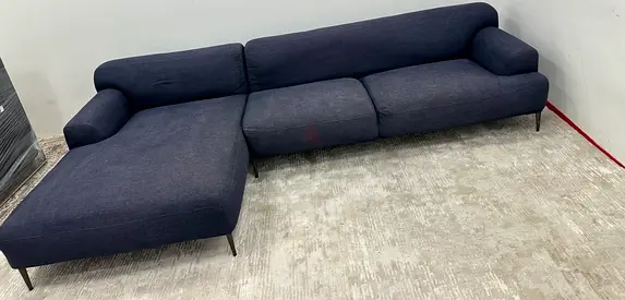 Looks great condition the loom collection lshape sofa