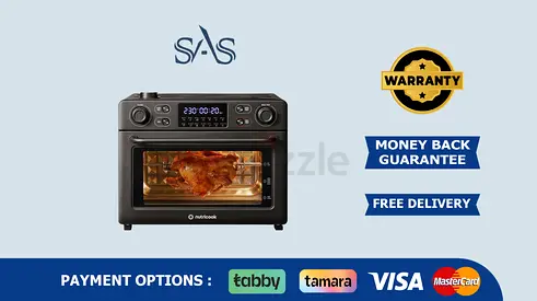 Nutricook | Baker’s Oven 12-in-1 Air Fryer | Toaster Oven 30L | New | Fast Delivery | Warranty | Nut