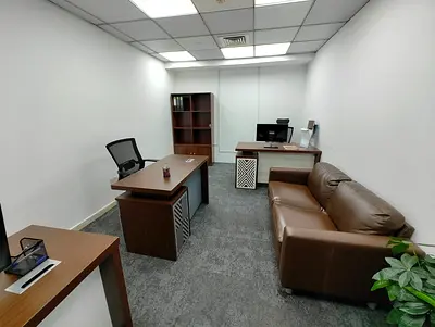 190 sft Fully Furnished Office Near Deira City Center Metro Station only AED 26000