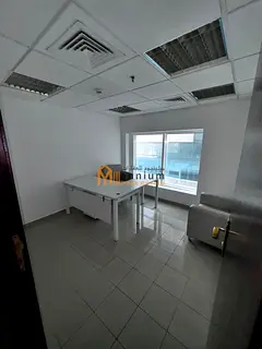 Fully Furnished Office for Rent in Al Qasba, 762 Sqft, 3 Rooms, Reception Area, New Furniture, Free