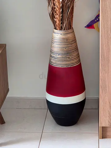 Home Box Natura Bamboo Floor Vase – 60 cm