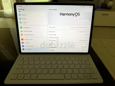 Huawei MatePad 11.5S 11-inch tablet with keyboard - HarmonyOS, excellent condition
