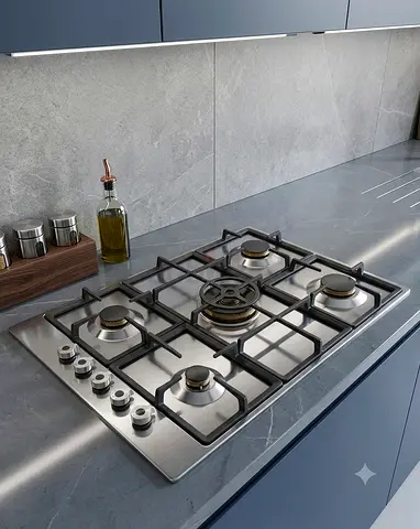 Bertazzoni Full Gas Built-in Cooktop – New Condition | Premium Italian Engineering