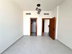 Brand new building in Al jada out sid 1bhk 2 washroom with master room balcony