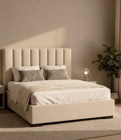 Customise new Queen size bed with mattress double bed family bed Queen bed storage bed