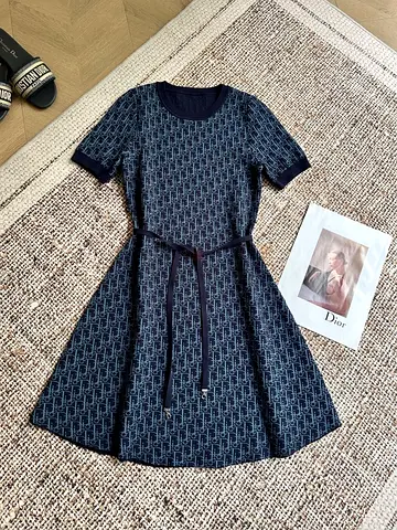 Dior womens premium quality stretch dress