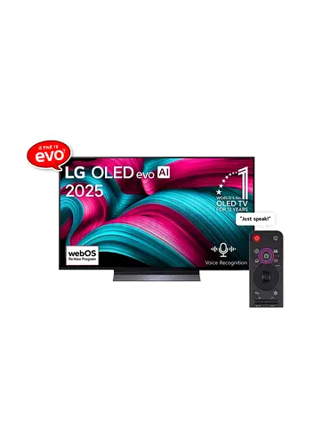LG 77 inch OLED evo AI C5 4K 144Hz Smart TV AI Magic remote Dolby webOS25 2025 120HZ