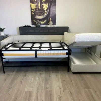 Ikea vimle L shape sofa bed with mattress