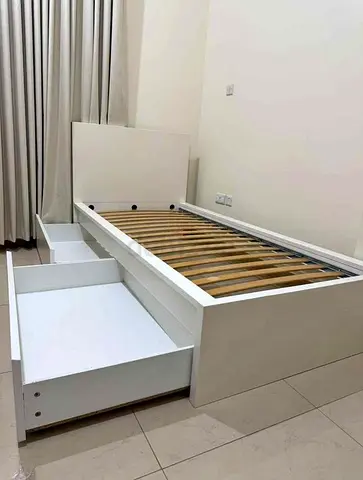 IKEA MALM Single Bed + Mattress