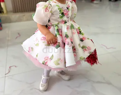 Dress Baby girl party dress - like new