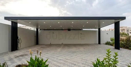 Sandwich panel cars parking shade for luxury Cars.