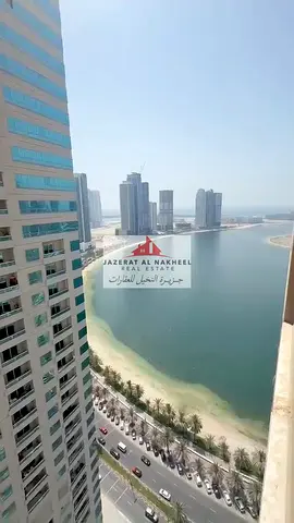 One bedroom and living room with excellent partial sea view in Al Khan.