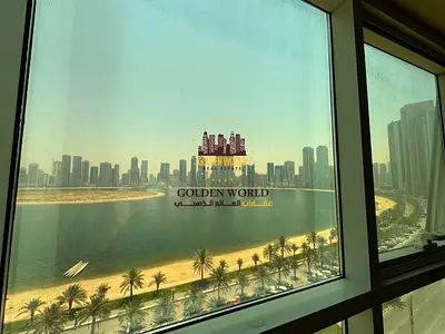 3 Bedroom Apartment for Rent in Al Khan, Sharjah | Panoramic Sea View | Maid's Room | Prime Location