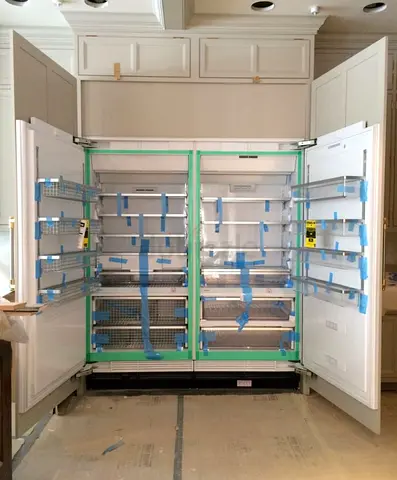 Miele latest model touch control built-in large fridge freezer