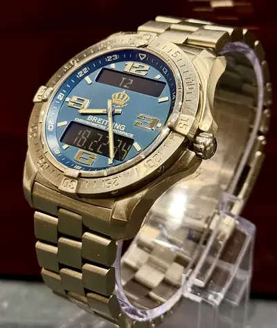 Breitling Aerospace Avantage Titanium 42mm full set - King Abdullah of Jordan