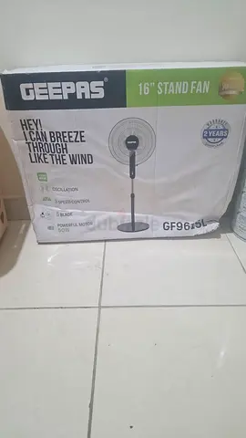 Geepas 16 Inch Stand Fan GF9615L