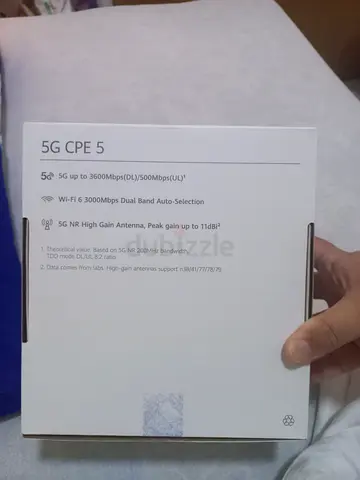 Zowee 5G CPE 5 router Brand New