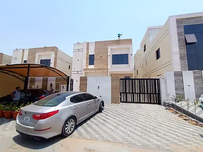 Furnished villa for rent in Al Helio 2, Ajman: 3 bedrooms, a majlis, a living room, a spacious kitc