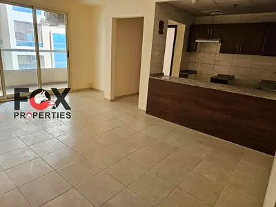 1-bedroom apartment for annual rent in Emirates City, near Sheikh Mohammed Bin Zayed Road and Al Alia.