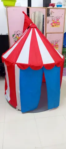 Kids Circus Play Tent - Indoor/Outdoor Playhouse