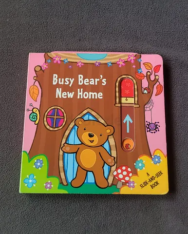 Busy Bears New Home - Slide-and-Seek Board Book