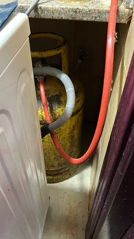 Used LPG Cylinder Yellow