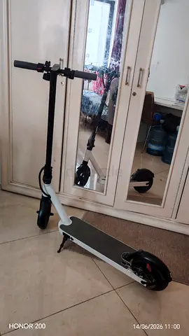 White electric scooter - good working condition