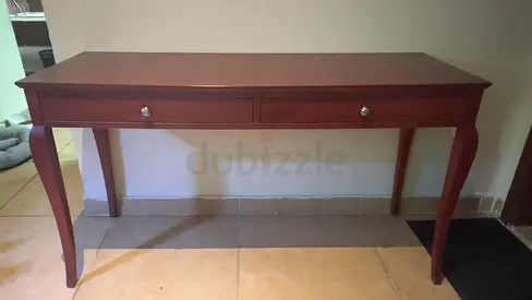 Wooden Console Table with Drawers - Good Condition